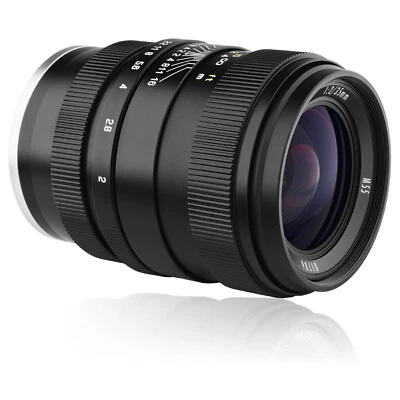 Oshiro 35mm f/2 Full Frame Lens for Sony FE SEL NEX E Mount Digital Cameras - Image 1 of 4