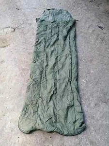 British Army Green Warm Weather Sleeping Bag Fishing Camping Expedition - Picture 1 of 3
