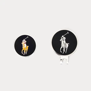 Juego de marcadores de pelota de golf Polo Ralph Lauren Signature Pony - Imagen 1 de 2