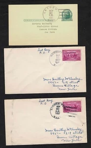 Massachusetts DPO & LDPO Stornierungen - Leyden, Vineyard Grove, Findlen, 6 Abdeckungen - Bild 1 von 4
