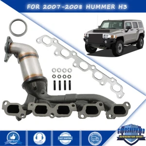 For 2007-2008 Hummer H3 3.7L Front Exhaust Manifold Catalytic Converter 674-989 - Picture 1 of 14