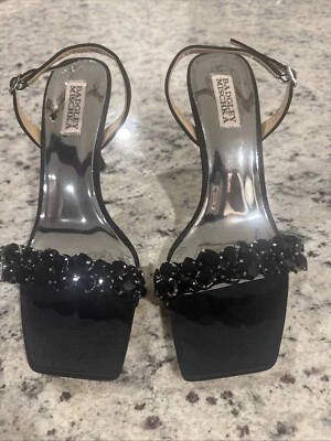 Beautiful New Badgley Mischka Leanna Heels Size 8.5 - Image 1 of 4