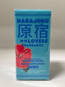MUSIC "Sunshine Cuties" by Harajuku Lovers 10 ml/ 0.33 oz Eau de Toilette Spray