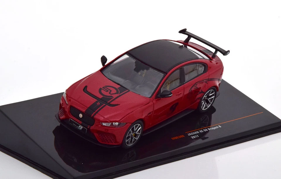 Ixo Model Jaguar XE SV Project 8-201 Red 1 43