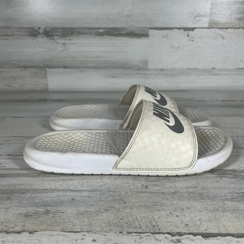 Sandali Nike donna slides Victori One bianchi punta aperta taglia 8