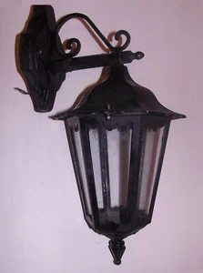 lampione applique ferro battuto x ingresso esterno garage ec. disponibile coppia - Imagen 1 de 3