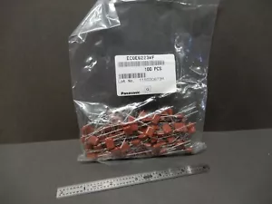 Panasonic ECQE6223KF .022uf 630 V Filmkondensatoren Menge 100 NOS - Bild 1 von 3