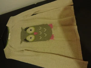 rewind sweater womens medium tan cream beige trendy pre-owned nice clean fun - Picture 1 of 3