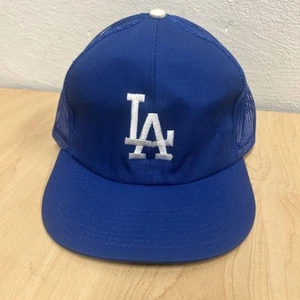 Gorra de colección de los Dodgers de Los Ángeles Snapback MLB béisbol gemelos azul lisa con logotipo - Imagen 1 de 8