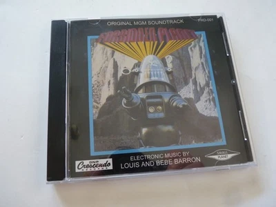 Louis & Bebe Barron: Forbidden Planet CD 1989 Electronic Soundtrack Small Planet - Image 1 of 3