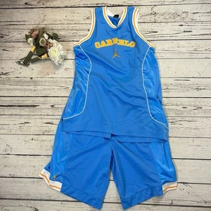 Jordan Vintage Carmelo #15 jumpman sewn jersey shorts set Rare size XXL men USA - Picture 1 of 7