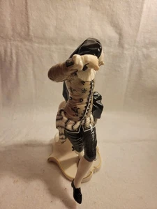 Nymphenburg Figurine, Scaramuz, Bustelli, White Porcelain, Early 1900s, Rare - Picture 1 of 3
