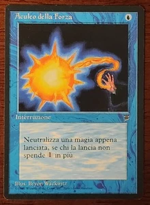 Magic the Gathering MTG Force Spike Italian Legends LP Aculeo Della Forza - Picture 1 of 2