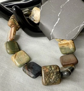 Stretch Bracelet, Earth Tones - Picture 1 of 6