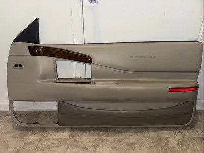 96 97 98 99 00 01 02 Cadillac Eldorado Right Passenger RH Door Panel Tan OEM - Image 1 of 4
