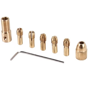 8-teiliges 0,5-3 mm Bohrfutter Spannzangen-Set Bohrfutter für Werkzeuge O1R93846 - Bild 1 von 8