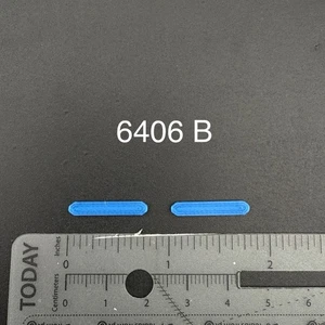 2 Pack 1/64 Blue LED Style Narrow Lightbar Greenlight Fire Police Ambulance SUV - Picture 1 of 10