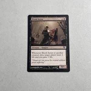 Tarjeta restaurada Magic The Gathering Magic The Gathering 2012 Avacyn -- Blood Artist 86/244 - Imagen 1 de 2