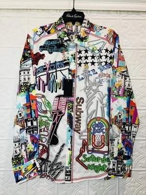 Robert Graham ограниченного тиража Sosharp NYC, 1XL большой - Изображение 1 из 4