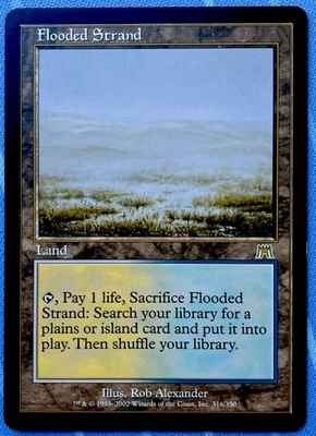 Flooded Strand 316/350 [Onslaught] Magic The Gathering 2002!! - Image 1 of 4