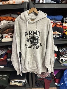 Vintage 90s Camber Army Football Pullover Hoodie Size XL Made in USA - Picture 1 of 3
