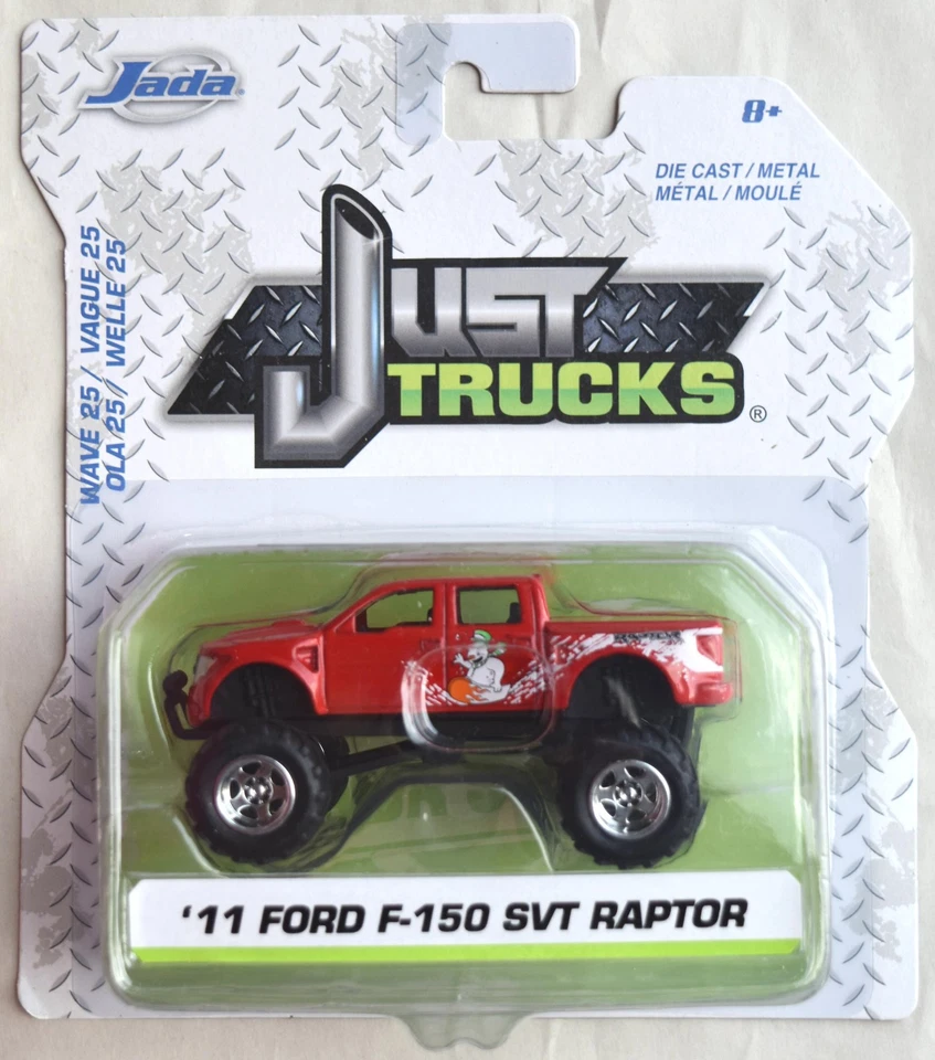 Jada just truck red 2011 ford F-150 SVT Raptor - Image 1 of 1