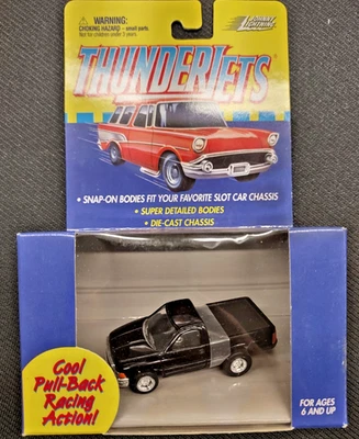 Johnny Lightning ThunderJet Dodge Ram Truck BK Pull Back Car HO Scale NEW PM2-14 - Image 1 of 2