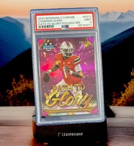 2024 Bowman U Chrome Cameron Ward PATH TO GLORY FUCHSIA REFRACTOR /150 PSA 9 - Picture 1 of 3