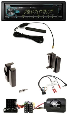 Pioneer CD MP3 Lenkrad DAB USB Autoradio für Audi A4 B5 bis 99 A6 C4 bis 97 A8 D - Bild 1 von 4