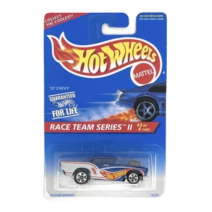 Hot Wheels 1996 Race Team - 57 Chevy (Metalflake Blue) #394 - Picture 1 of 3