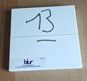 Blur '13' Ltd Edition Box inc Poster and Special Enhanced CD - Imagen 1 de 11