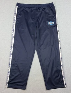 Vintage MMA Elite Jogginghose Herren XL marineblau Drachenstreifen Aufwärmen Lounge Fitnessstudio 31" - Bild 1 von 11