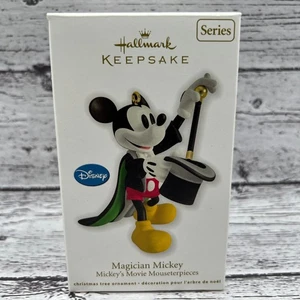 Hallmark Magician Mickey Christmas Tree Ornament Disney 2012 - Picture 1 of 11