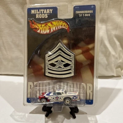 2002 Hot Wheels Military Rods US Air Force Thunderbirds 57 T-Bird Real Riders - Image 1 of 4