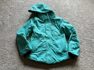 Obermeyer Teen Youth Jacket Girls Size S / 8 Teal Winter Snow Ski Jacket - Picture 1 of 4
