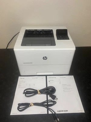 HP LaserJet Enterprise M506 w/ Some Toner & Cables, 115k pg ct., Excellent Cond. - Image 1 of 4