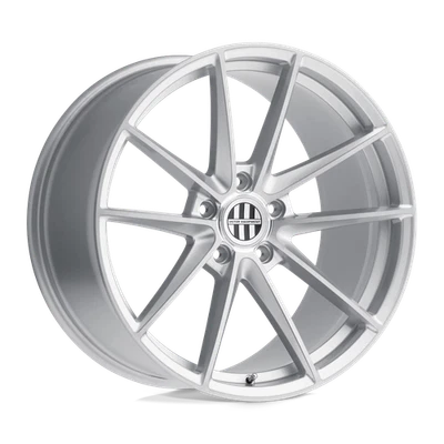 Victor Equipment Zuffen 18x10.5 +55 Silver w/ Brushed Face Wheel 5x130 (QTY 1) - Imagem 1 de 4