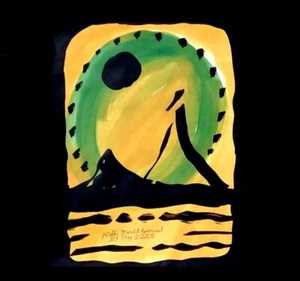 Original Painting Made & Signed By World Fame Artist Nidhi Bandil Agarwal Jaipur - Picture 1 of 24