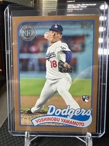 ⚾ 2024 Topps 89B2-48 DORADO Yoshinobu Yamamoto 24/50 Dodgers - Imagen 1 de 2