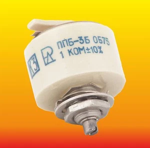 1 kOhm 3 W WIREWOUND POTENTIOMETER VARIABLE TRIMMER RESISTOR PPB-3B - Picture 1 of 4