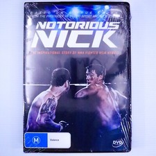NEW Notorious Nick (DVD, 2021) Drama Sport - Cody Christian, Elisabeth Röhm - R4