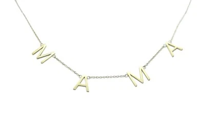 Rainbow Mama - M.A.M.A. Collar con letras - Little Rainbow Babies Foto 1 de 4