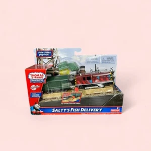 Thomas & seine Freunde TRACKMASTER Fisher Price 2011 SALTY's FISH Del verpackt brandneu - Bild 1 von 6