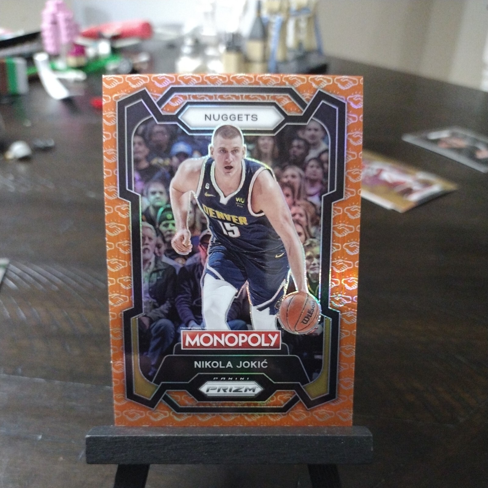 2023-24 Panini Prizm Monopoly Nikola Jokic #1 Handshake Deal SSP Nuggets MVP