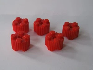 NEW Lego RED BRICK Round 2 x 2 with Grille  - Picture 1 of 1