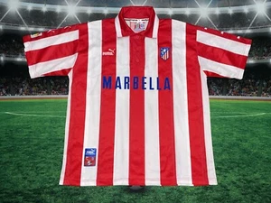 Camiseta de fútbol vintage del Atlético de Madrid Puma talla XL retro usada - Imagen 1 de 12