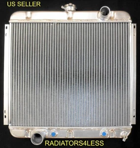 3 ROW ALUMINUM RADIATOR 67 68 69 70 FORD MUSTANG FAIRLANE COMET FALCON 20" CORE - Picture 1 of 2