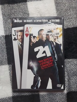 21 (DVD, 2008) Widescreen - Special Features - Sturgess- Bosworth- Fishburne - Image 1 of 2
