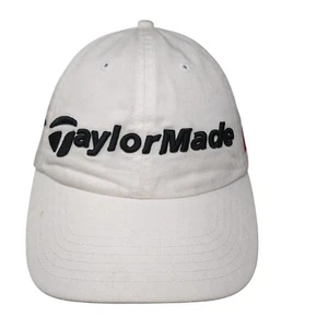 TaylorMade R7 Slideback Hat White One Size Adjustable Embroidered - Picture 1 of 9