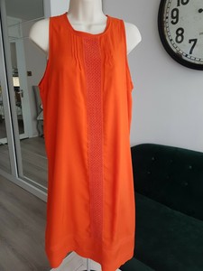 ted baker burnt orange dress